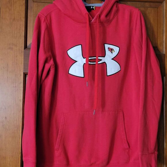 Men's Size Small Under Armour Cardinal Hoodie - Picture 1 of 5